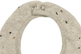Meyco Mini-bib 2-pack Rib Mini Spot - Sand Melange - Mari Kali Stores Cyprus